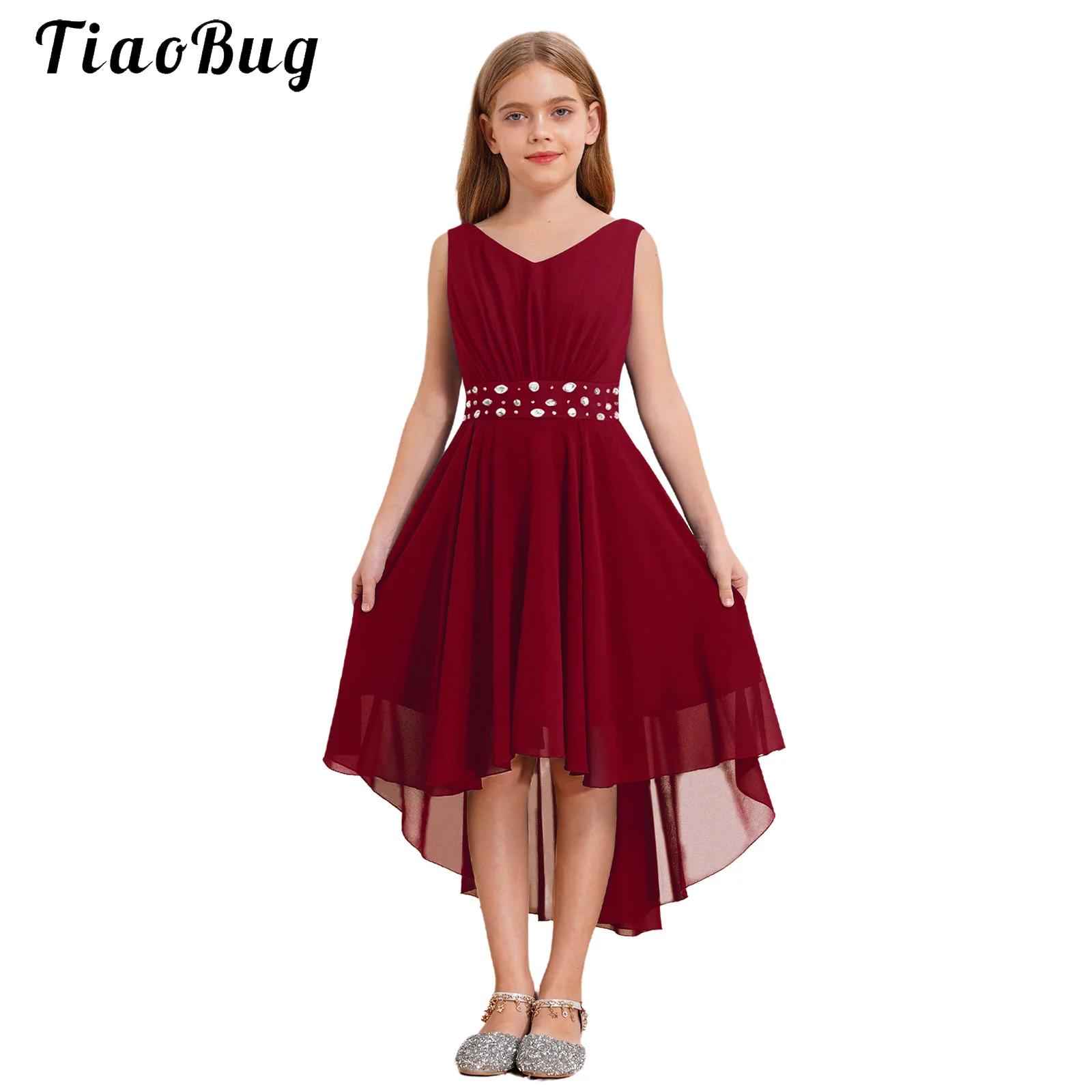 Summer Evenings Clothing - فستان صيفي للفتيات احتفالي Hi-Lo تول