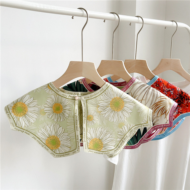 Off Shoulder Blouse - الياقات الأزهار القابلة للفصل شالات للنساء