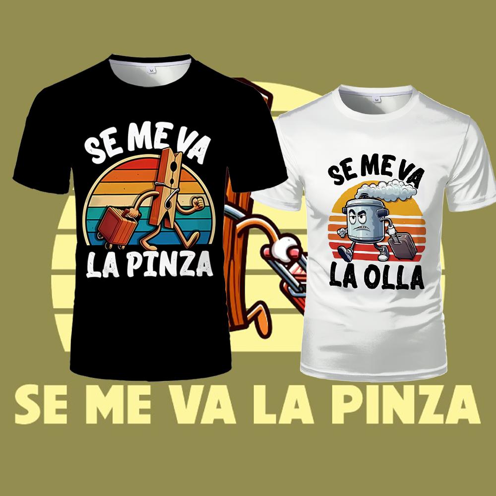 Summer Clothing In Spanish - Se Me Va La Pinza تي