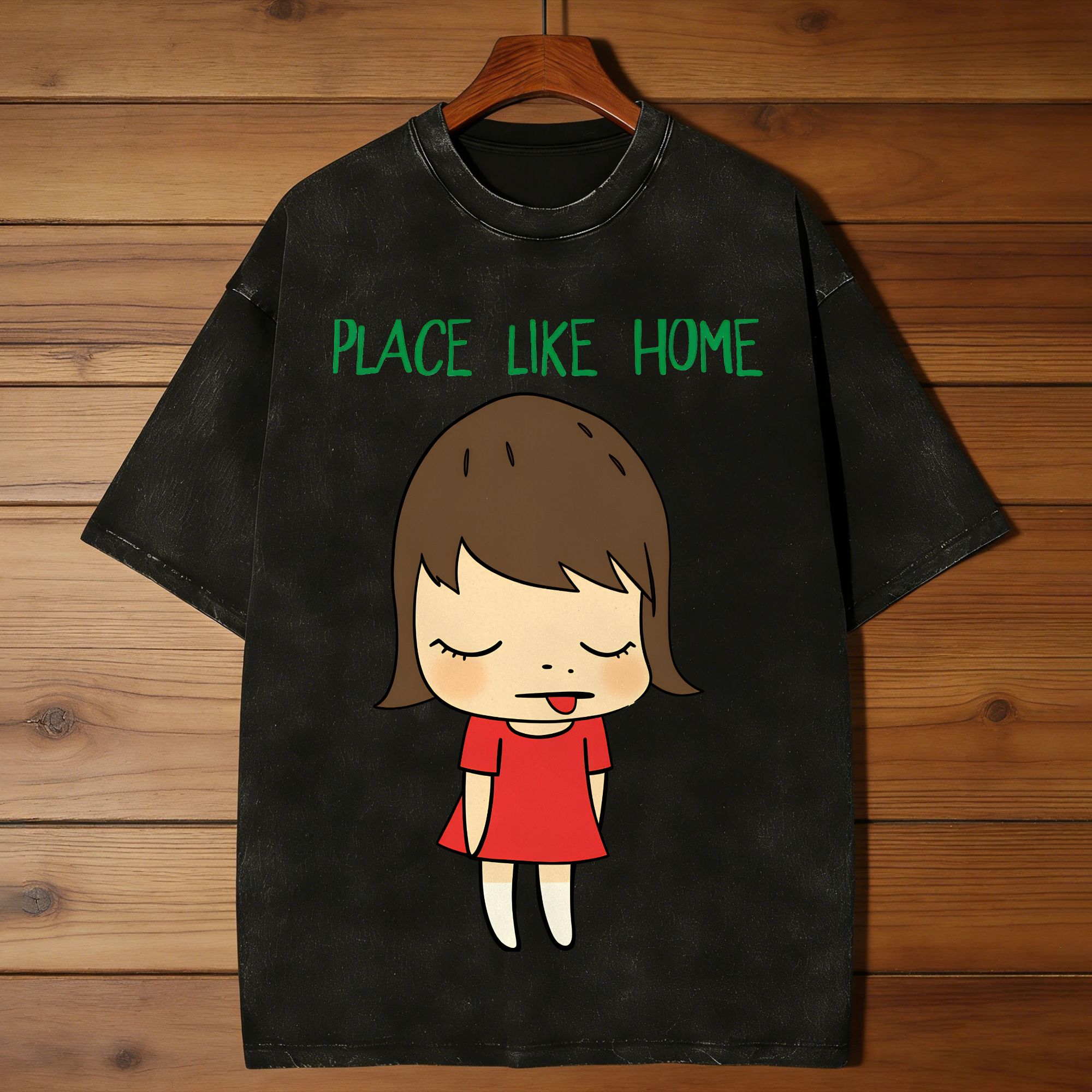 Summer Clothing Places - تي شيرت Novelty Yoshitomo Nara Place