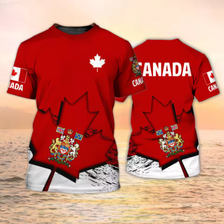 Summer Clothing Women Canada - تي شيرتات كندا بطبعة ثلاثية الأبعاد