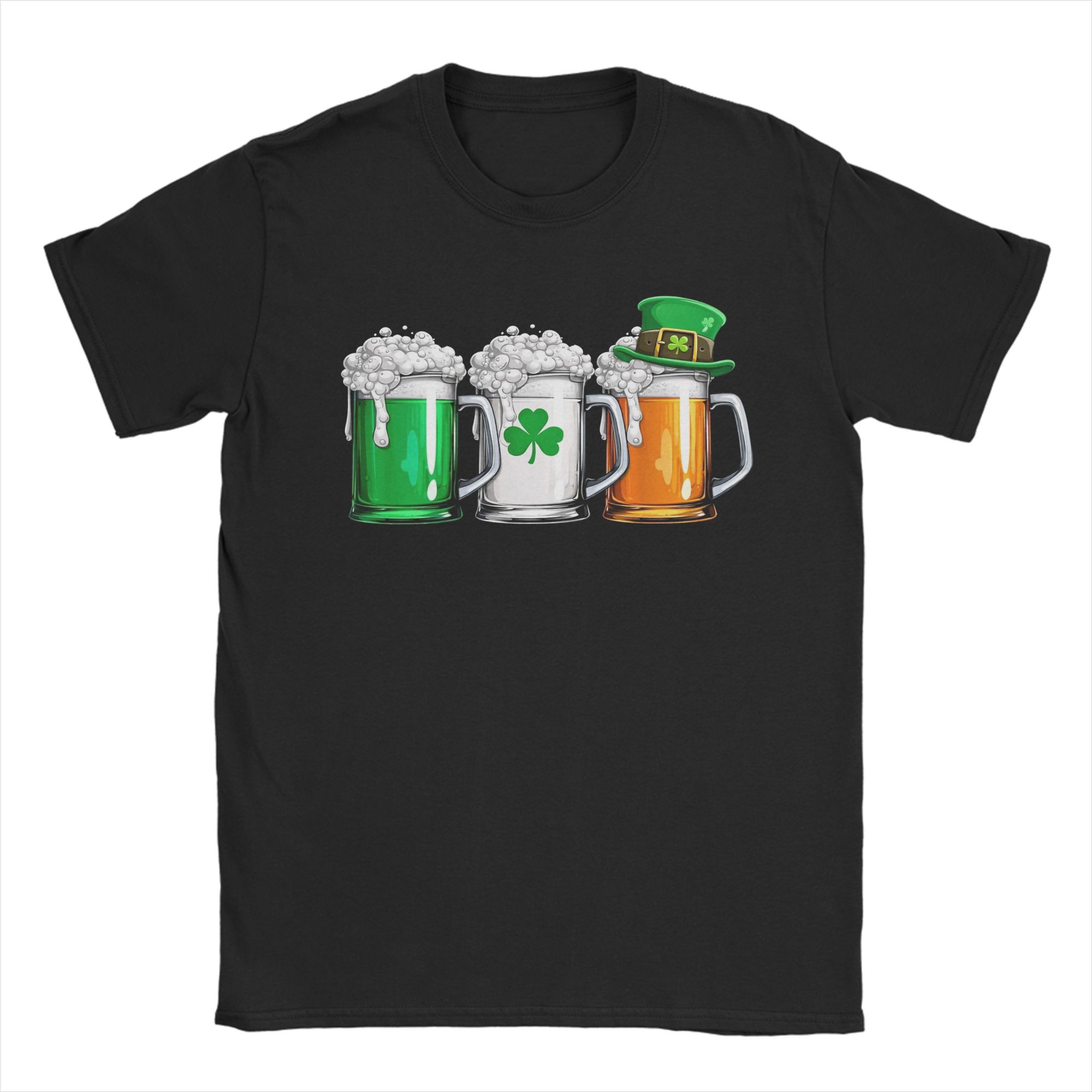 Ireland Summer Clothing - قمصان رجالية لعيد القديس باتريك بتصميم