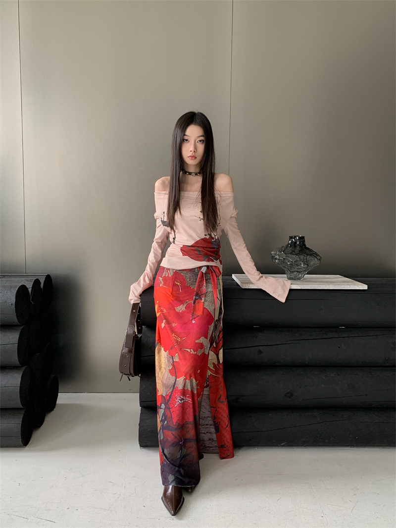 تشيرارت خمر شبكة حمراء التناني - مراجعة Summer Clothing Wraps وسعره