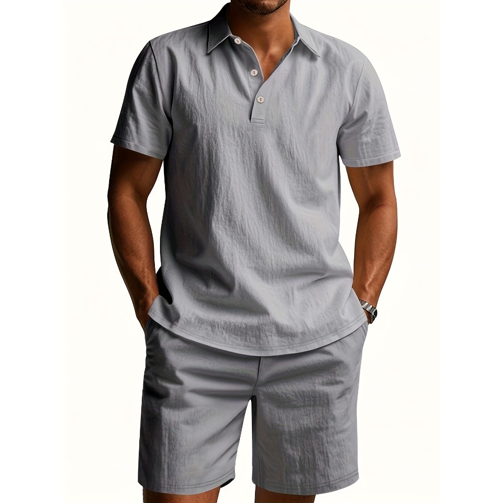 الصيف الرجال البدلة موضة الكتا - مراجعة Summer Clothing Men Linen وسعره