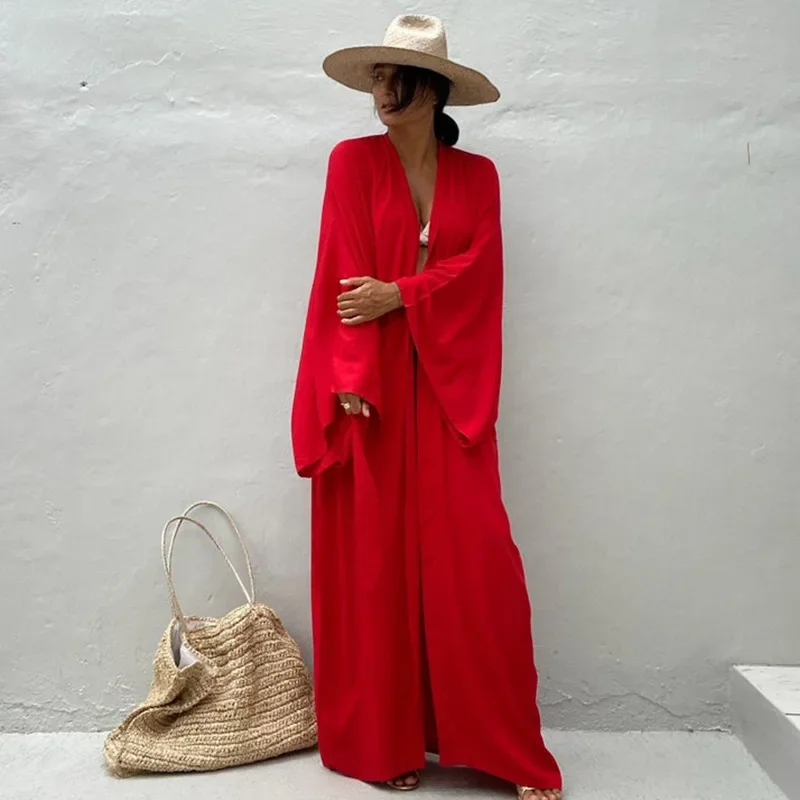 كيمونو نسائي للشاطئ، كارديجان، - مراجعة Summer Clothing Wraps وسعره