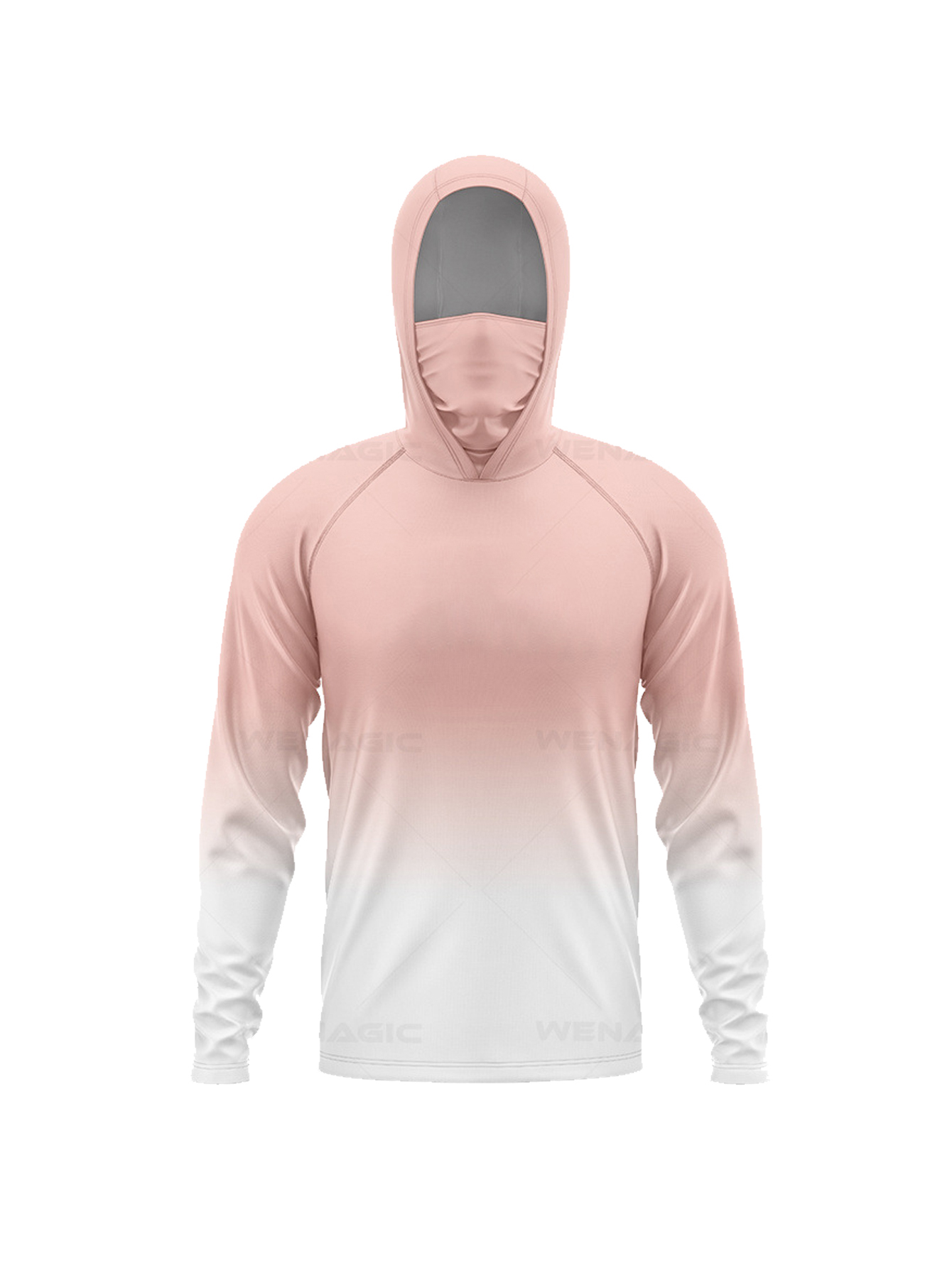 قمصان صيد بقلنسوة مع قناع للحم - مراجعة Summer Clothing Long Sleeve وسعره