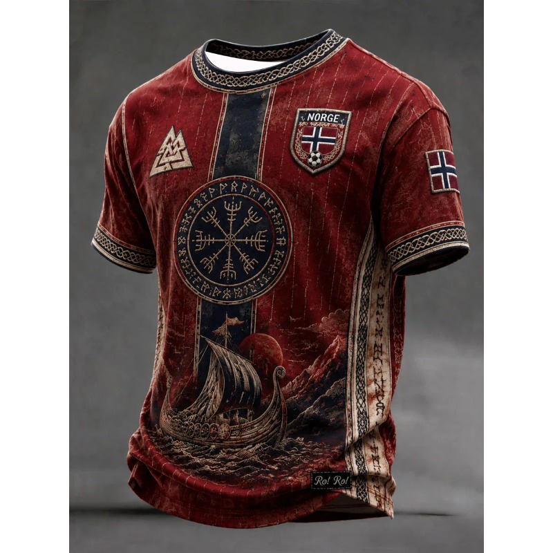 قميص كرة قدم للمنتخب النرويجي  - مراجعة Summer Viking Clothing وسعره