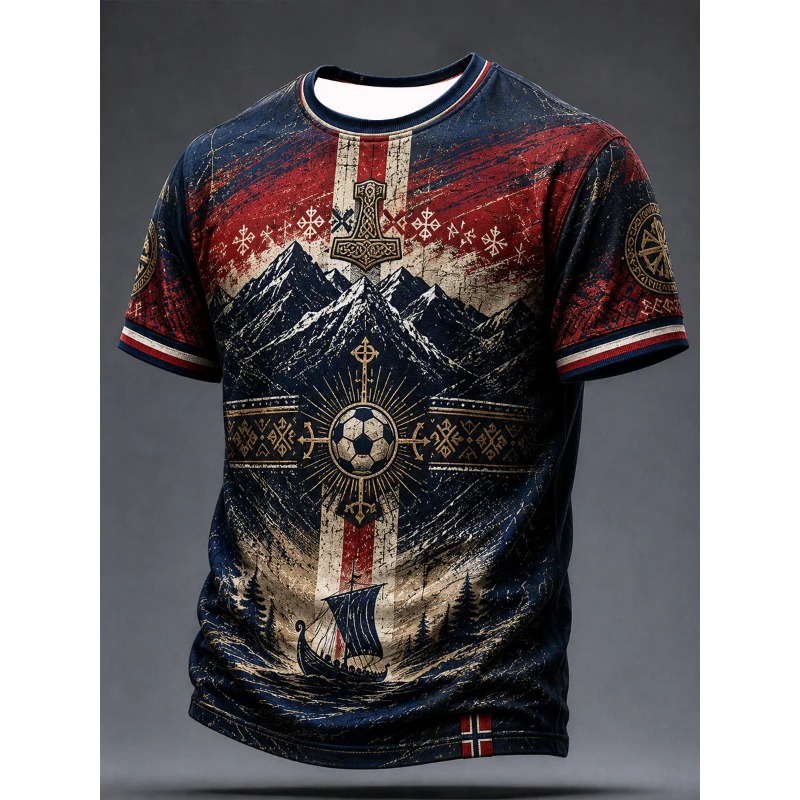 قميص كرة قدم للمنتخب النرويجي  - مراجعة Summer Viking Clothing وسعره