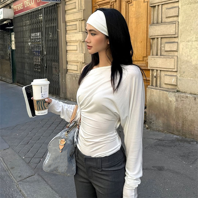 بلوزة نسائية 2026 بكتف واحد وأ - مراجعة Off Shoulder Blouse وسعره