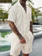 طقم رجالي مكون من قطعتين مصنوع - مراجعة Summer Clothing Types وسعره