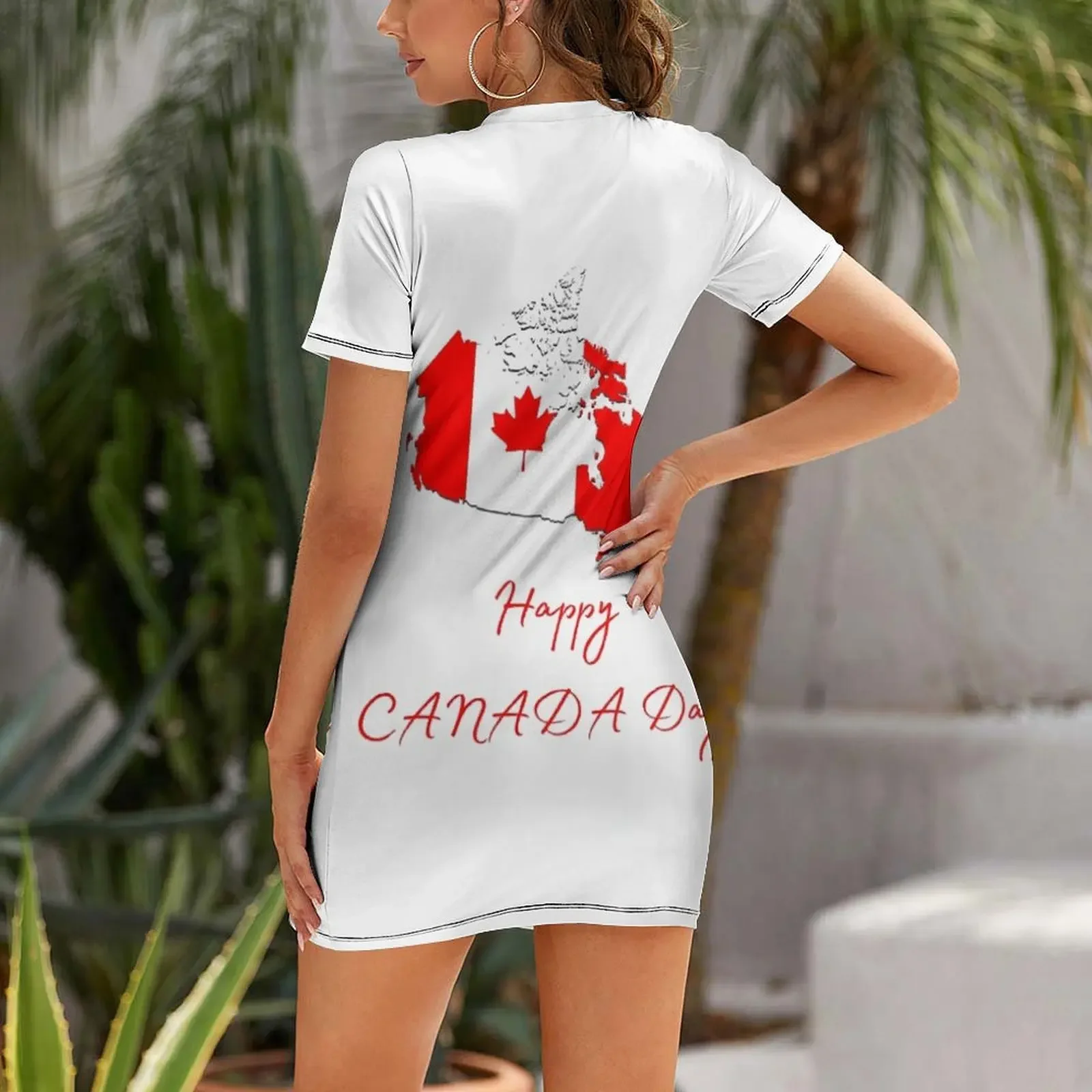 فستان سهرة بأكمام قصيرة لعيد ك - مراجعة Summer Clothing Women Canada وسعره