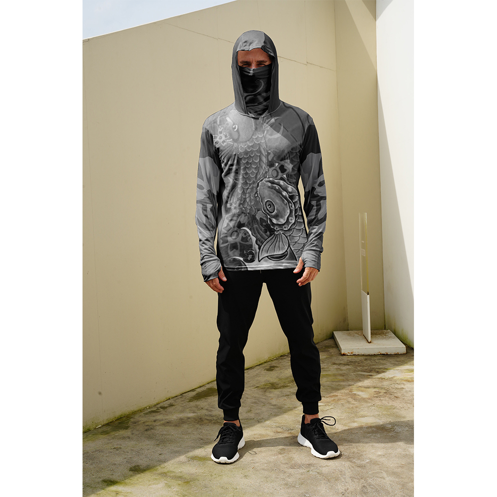 قمصان صيد للرجال مع قناع وغطاء - مراجعة Summer Clothing Types وسعره