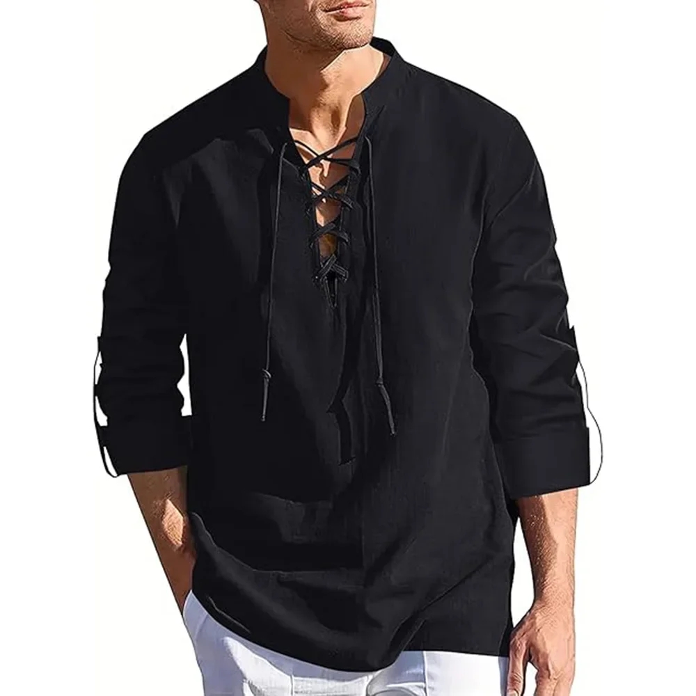 قميص عصر النهضة الرجالي القراص - مراجعة Summer Viking Clothing وسعره