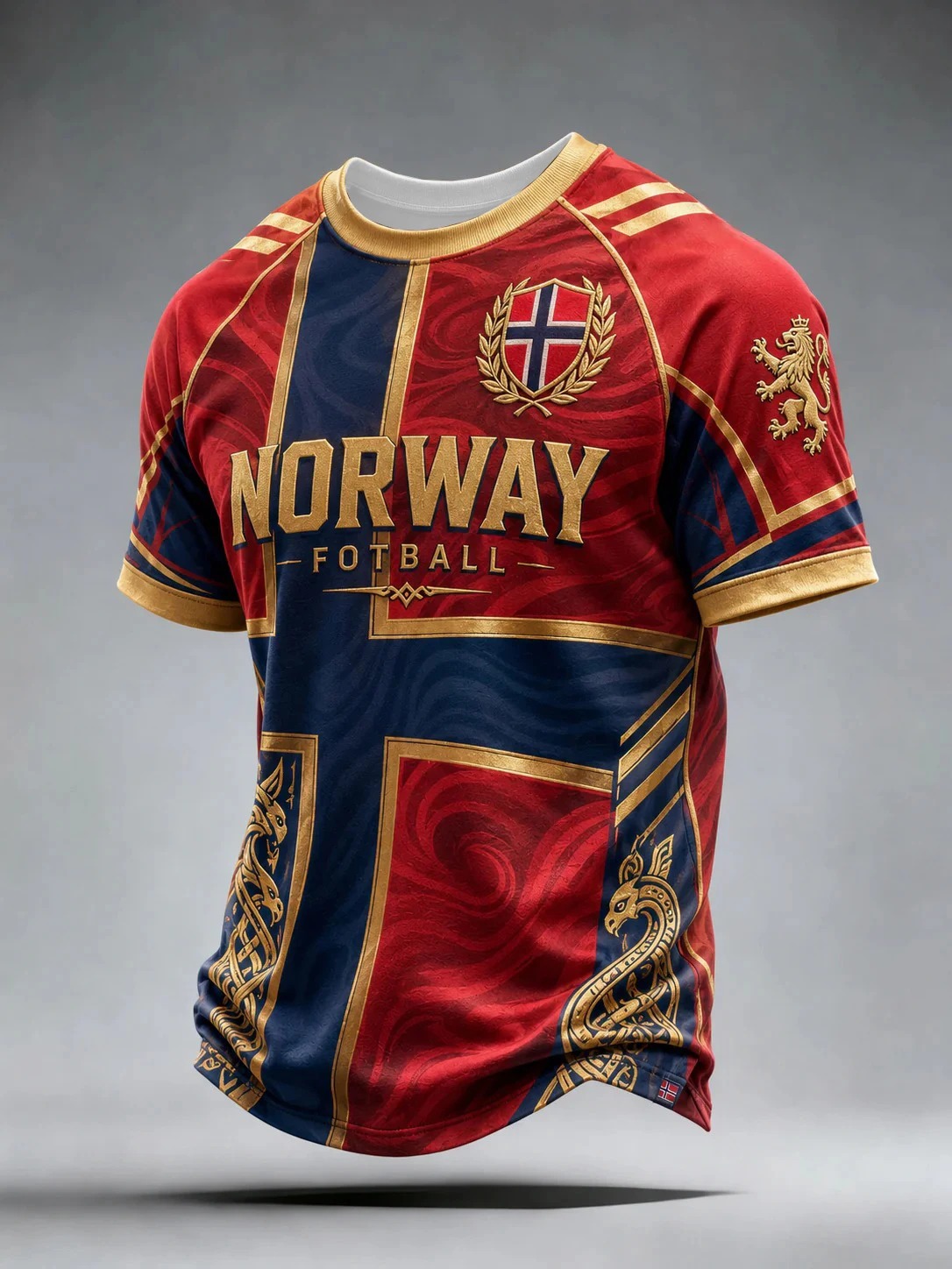قميص فايكنغ النرويجي للرجال مع - مراجعة Summer Viking Clothing وسعره