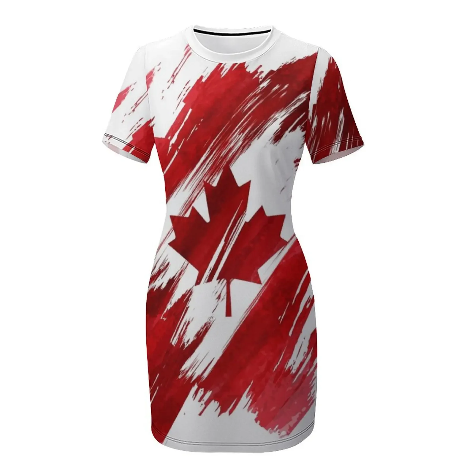 فساتين سهرة أنيقة قصيرة الأكما - مراجعة Summer Clothing Women Canada وسعره