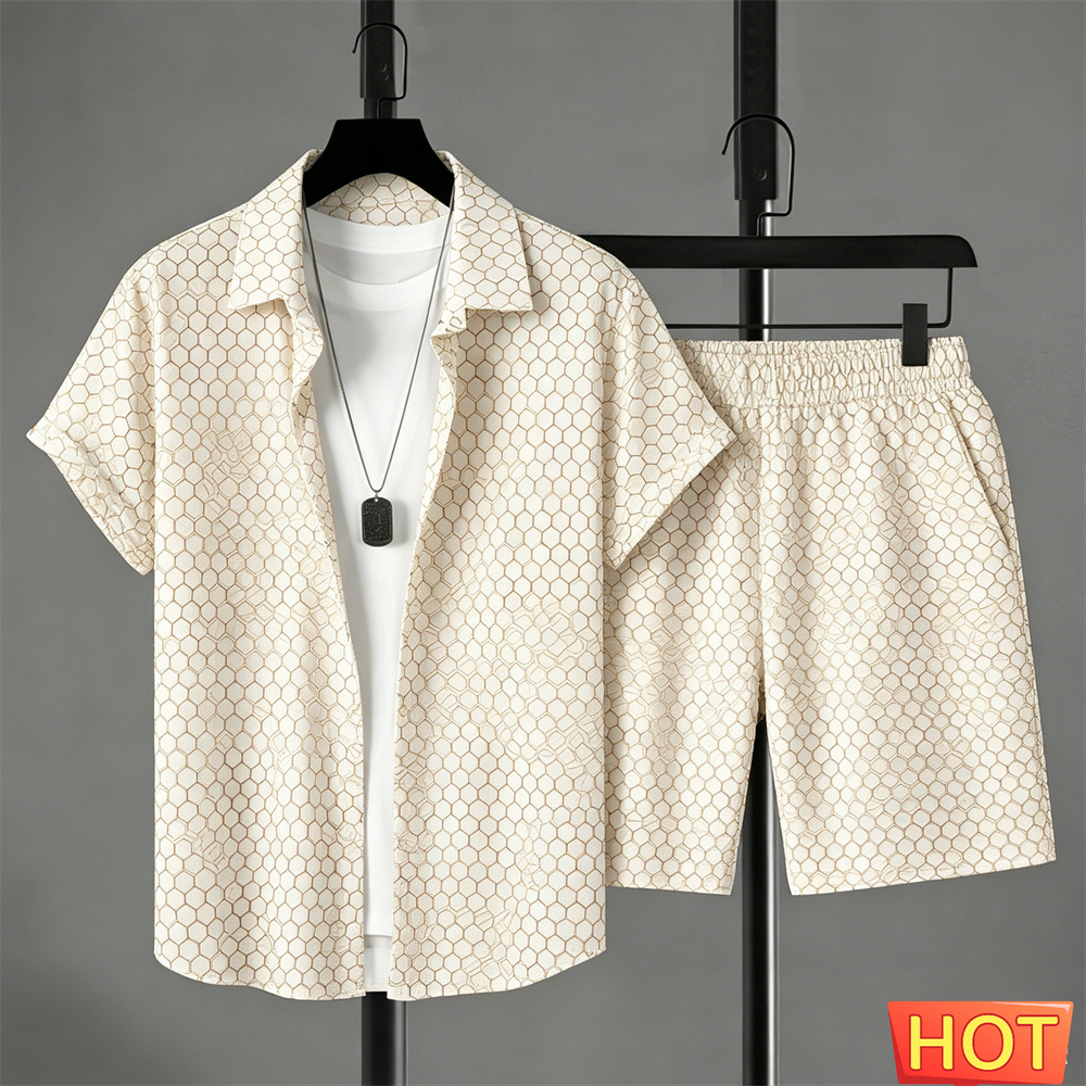 طقم قميص رجالي صيفي متدرج الأل - مراجعة Summer Clothing Types وسعره