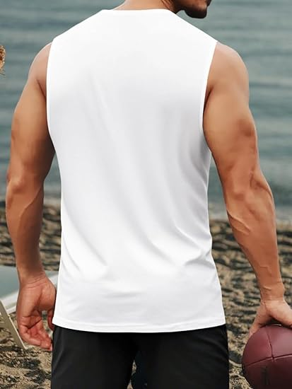 مجموعات قمصان رجالية بدون أكما - مراجعة Summer Clothing Beach وسعره