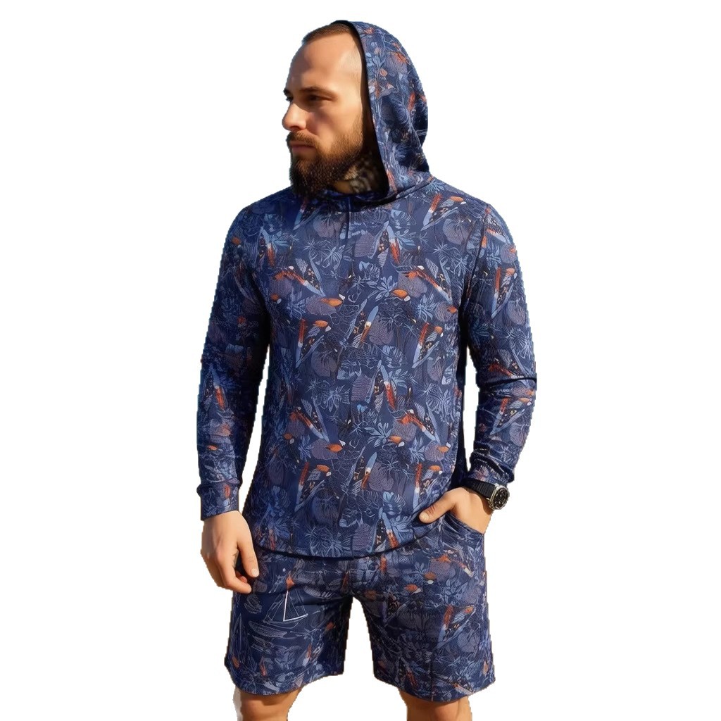 طقم صيفي جديد 2026 بطبعة مموهة - مراجعة Summer Clothing Beach وسعره
