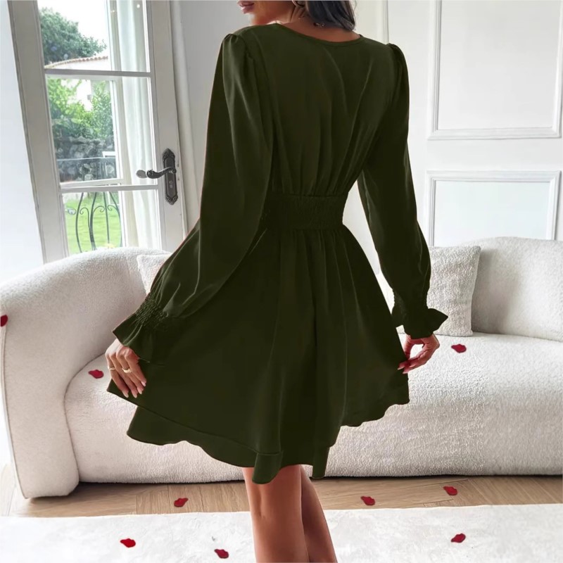 فساتين 2025 فستان نسائي برقبة  - مراجعة Summer Clothing Wraps وسعره