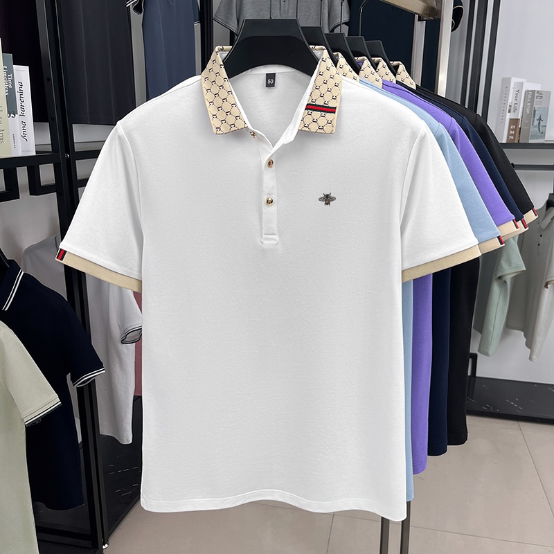 قميص بولو رجالي فاخر عالي الجو - مراجعة Summer Clothing Men Linen وسعره