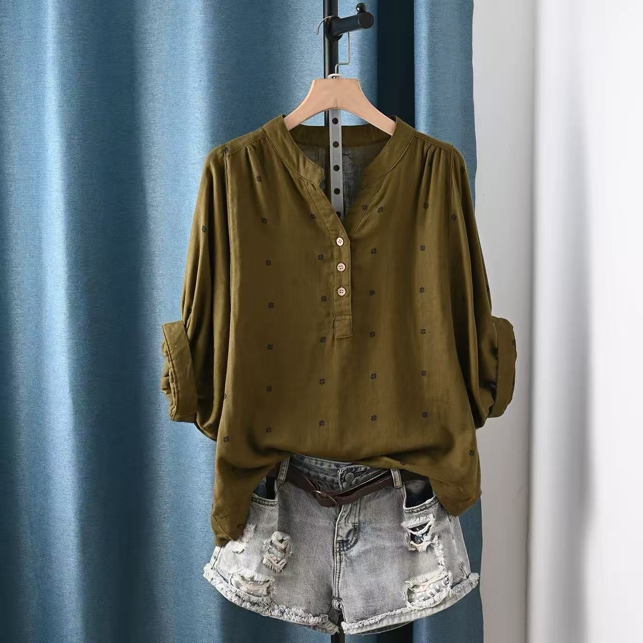 بلوزة نسائية 2026 من القطن الي - مراجعة Summer Clothing In Japan وسعره