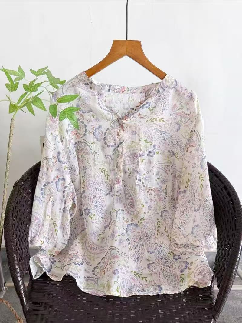 قمصان رامي 100% للنساء صيفية ب - مراجعة Summer Clothing In Japan وسعره